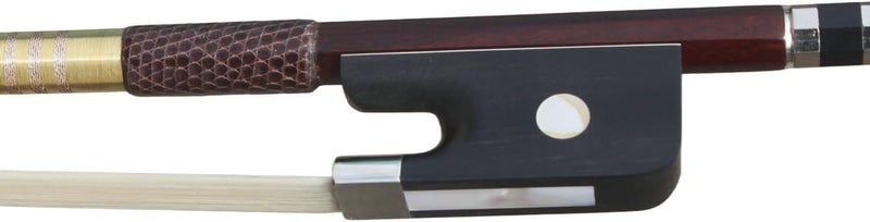 ARCRAW Pernambuco Wood Cello Bow 4/4 Full Size Round Stick French PECCATTE Model Rococo Style Teacher Student Professional Stringed Instrument Bow - Image 5